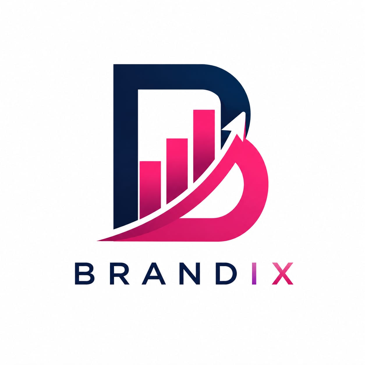 Brandix B growth mark and wordmark